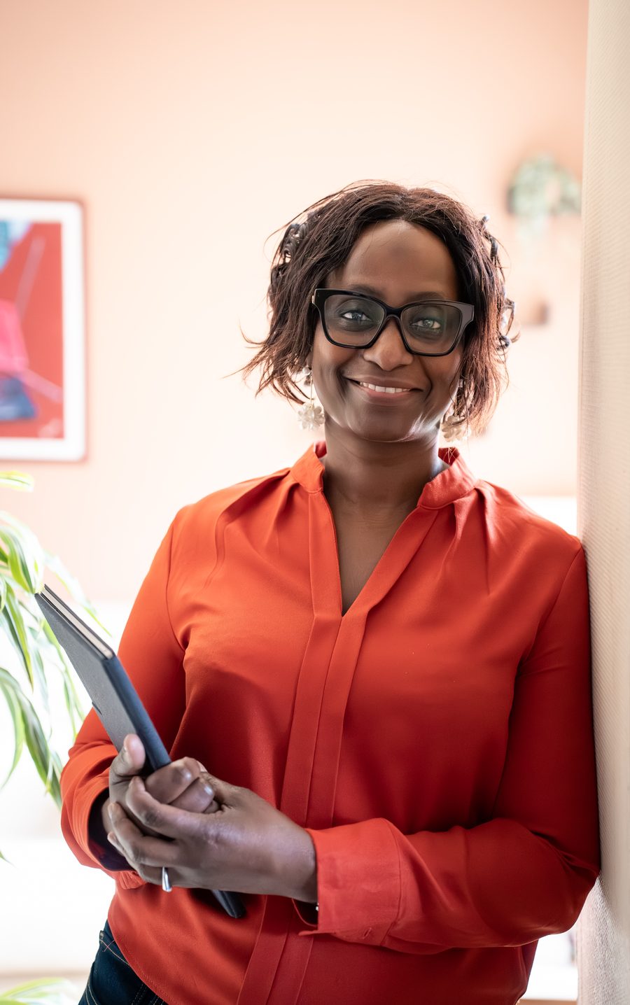 Coumba Theressa Seck, oprichtster van Mestiza Lab, in Brussel